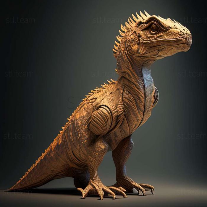 3D модель Piveteausaurus (STL)